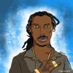 Portrait de Quincy Gane, artiste et auteur, lors d'un moment avec Ayo Éditions.